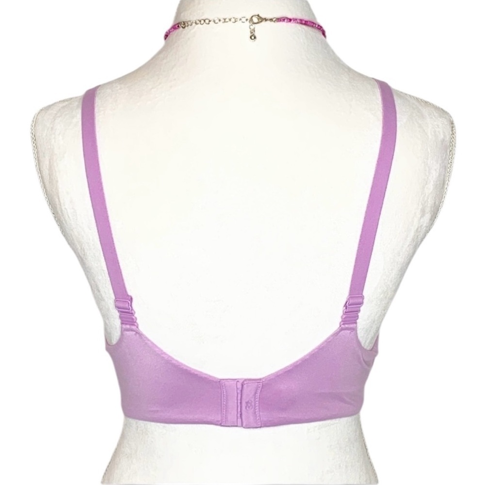 VICTORIA'S SECRET Lined Perfect Coverage Lilac purple Underwire bra 36DD/36E - Picture 3 of 6